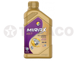 Масло моторное MIRAX MX7 5W-40 SL/CF A3/B4 (1л) синтетика