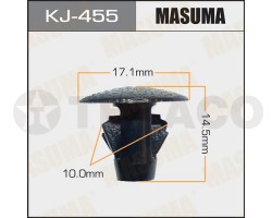 Клипса автомобильная MASUMA KJ-455