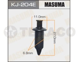 Клипса автомобильная MASUMA KJ-204E