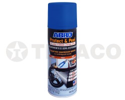 Краска ABRO защитная удаляемая на полимерной основе синяя (312г) PR-555-BLU
