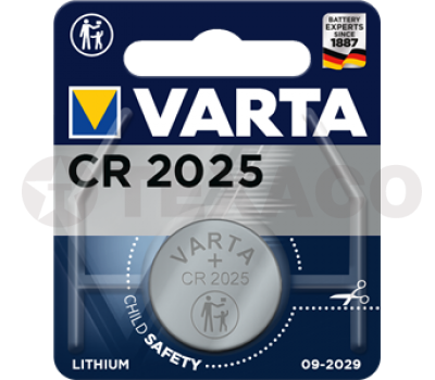 Батарейка VARTA CR2025