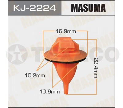 Клипса автомобильная MASUMA KJ-2224