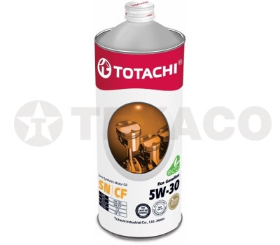 Масло моторное TOTACHI Eco Gasoline 5W-30 SN/CF (1л) полусинтетика