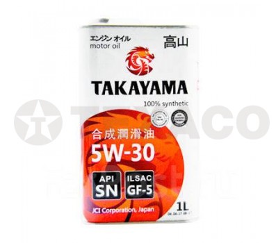 Масло моторное TAKAYAMA Adaptec 5W-30 GF-5 SN (1л)