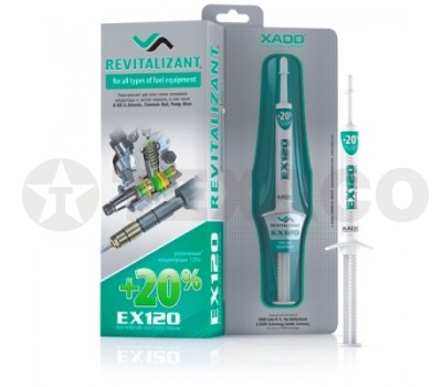 XADO Revitalizant EX120 для топливной аппаратуры и систем впрыска (8мл)
