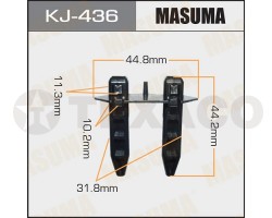 Клипса автомобильная MASUMA KJ-436