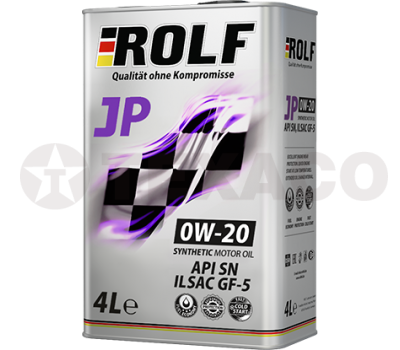 Масло моторное ROLF GT 0W-20 SP/C5 (4л) синт