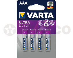 Батарейка VARTA ULTRA Lithium AAA