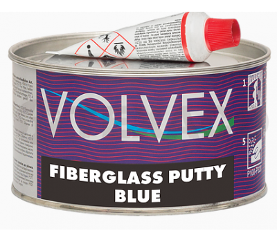 Шпатлевка VOLVEX Fiberglass Putty (blue) (0,5кг)