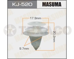 Клипса автомобильная MASUMA KJ-520