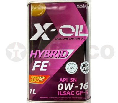 Масло моторное X-OIL Energy FE HYBRID 0W-16 SN (1л)