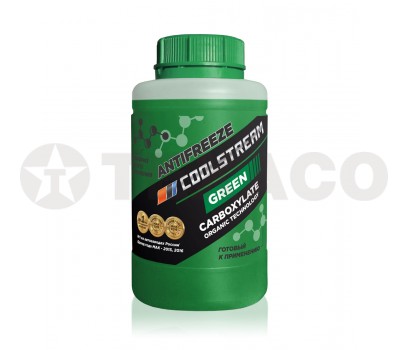 Антифриз COOL STREAM CARBOXYLATE -37 Green (0.9кг)