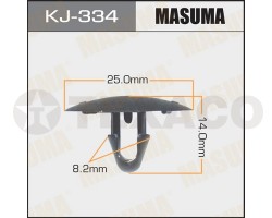 Клипса автомобильная MASUMA KJ-334