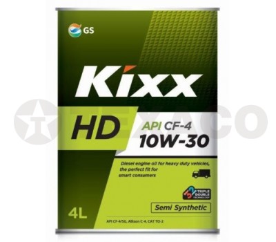 Масло моторное Kixx HD 10W-30 CG-4 (4л)
