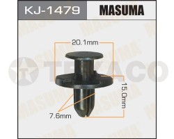 Клипса автомобильная MASUMA KJ-1479