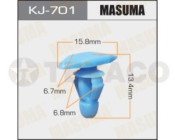 Клипса автомобильная MASUMA KJ-701