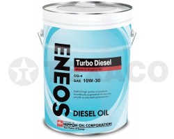 Масло моторное Eneos Turbo Diesel 10W-30 CG-4 (20л) минеральное