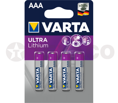 Батарейка VARTA ULTRA Lithium AAA