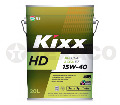 Масло моторное Kixx HD 15W-40 CG-4/SG (20л)