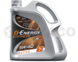 Масло моторное G-Energy Synthetic Active 5W-40 SN/CF (4л)