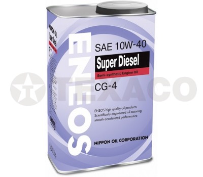 Масло моторное Eneos Super Diesel 10W-40 CG-4 (1л) п/синтетика
