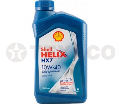 Масло моторное SHELL Helix HX7 10W-40 SN/CF (1л)