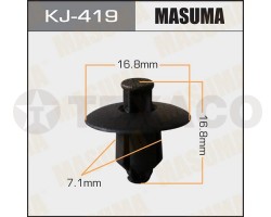 Клипса автомобильная MASUMA KJ-419