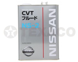 Жидкость для  вариатора NISSAN CVT FLUID NS-2 (4л)