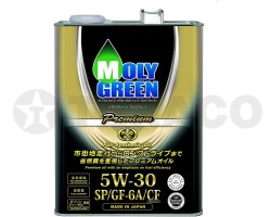 Масло моторное MOLY GREEN PREMIUM 5W-30 SP/GF-6A/CF (4л)