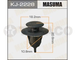 Клипса автомобильная MASUMA KJ-2228