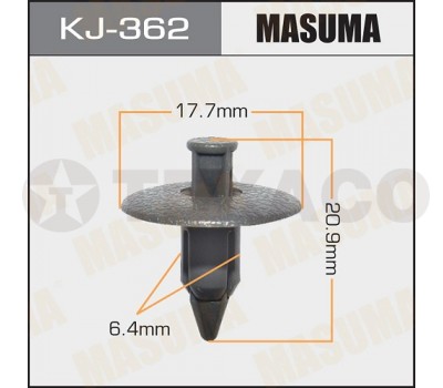 Клипса автомобильная MASUMA KJ-362