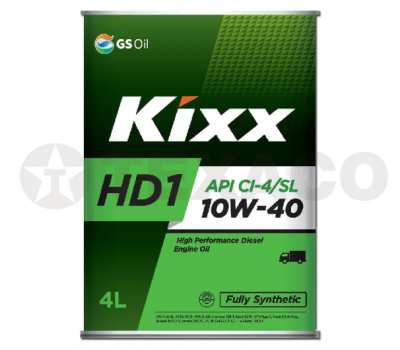 Масло моторное Kixx HD1 10W-40 CI-4 (4л)