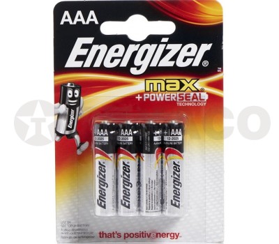 Батарейка ENERGIZER MAX AAA LR03
