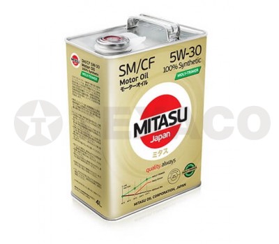 Масло моторное MITASU MOLY-TRIMER 5W-30 SM/CF/GF-4 (4л)