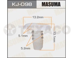 Клипса автомобильная MASUMA KJ-098