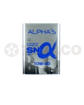 Масло моторное ALPHA'S SN SINTHETIC 10W-40 SP/CF (4л)