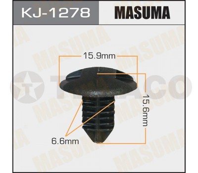 Клипса автомобильная MASUMA KJ-1278