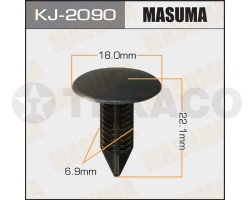 Клипса автомобильная MASUMA KJ-2090