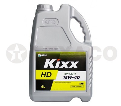 Масло моторное Kixx HD 15W-40 CG-4 (6л)