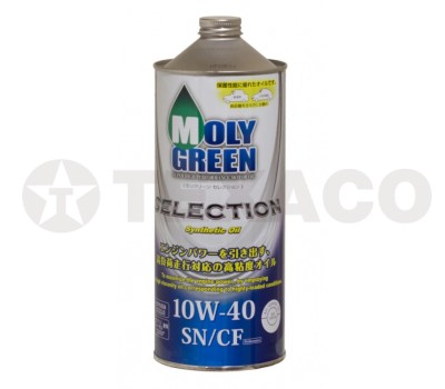 Масло моторное MOLY GREEN SELECTION 10W-40 SN/CF (1л)