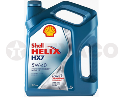 Масло моторное SHELL Helix HX7 5W-40 SN/CF (4л)