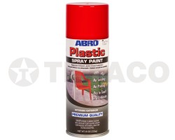 Краска-спрей для пластика ABRO красный перец 