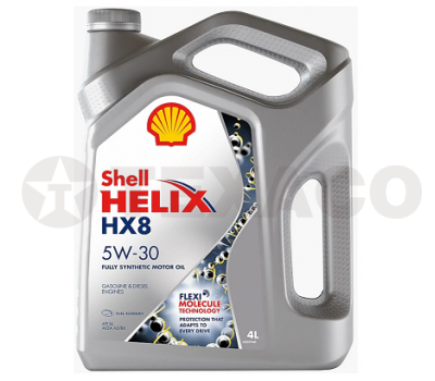 Масло моторное SHELL Helix HX8 X 5W-30 SN/A3/B4 (4л)