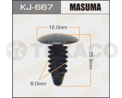 Клипса автомобильная MASUMA KJ-667