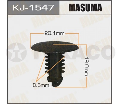 Клипса автомобильная MASUMA KJ-1547