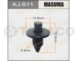 Клипса автомобильная MASUMA KJ-511