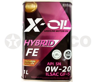 Масло моторное X-OIL Energy FE HYBRID 0W-20 SN (1л)