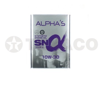 Масло моторное ALPHA'S SINTHETIC 10W-30 SN (4л)