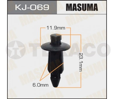 Клипса автомобильная MASUMA KJ-069
