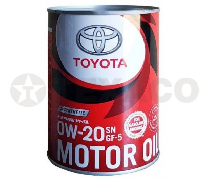 Масло моторное TOYOTA Motor Oil 0W-20 SP/GF-6A (1л)